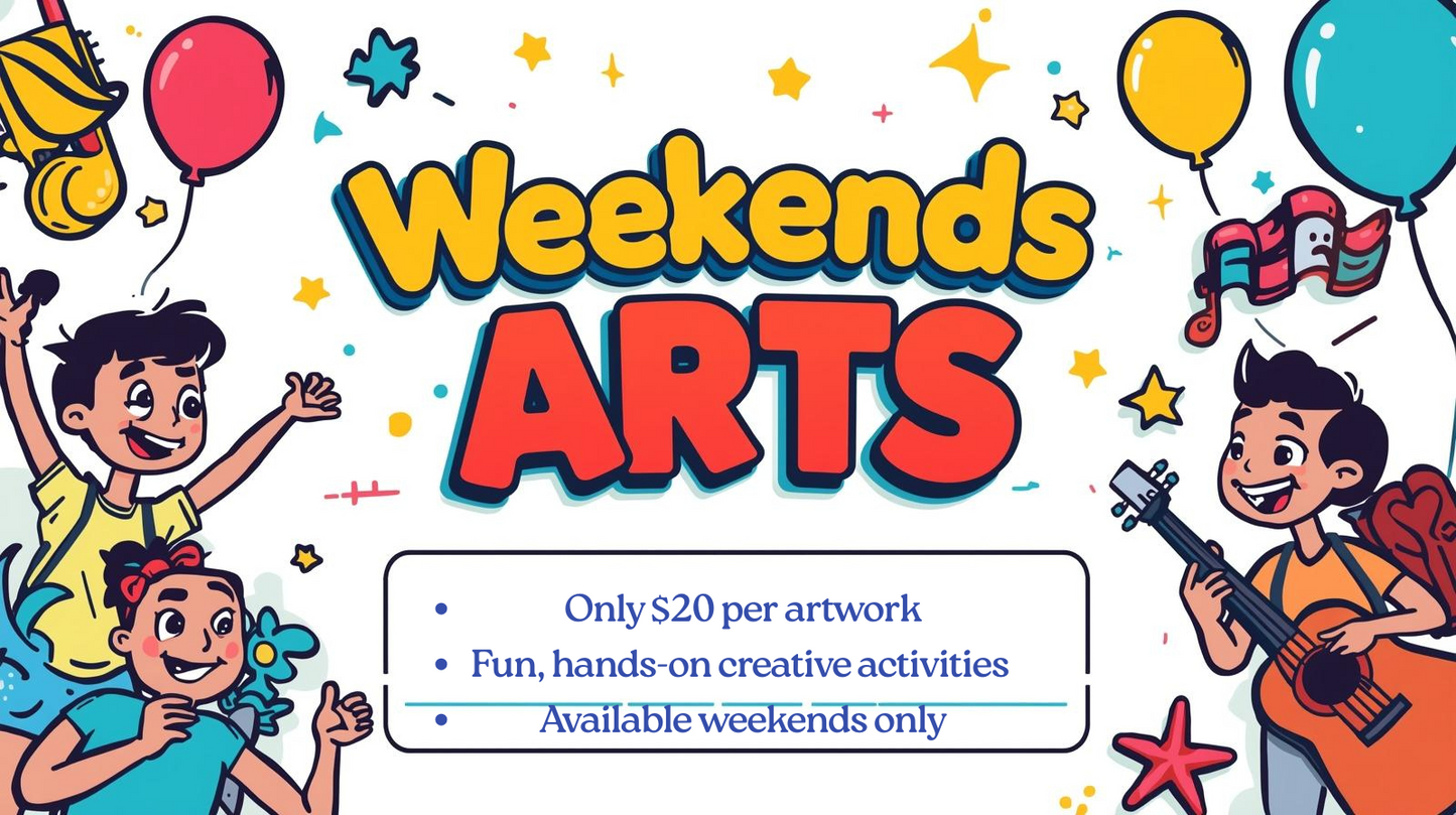🎨 Weekend Arts Drop-In – 周末艺术活动